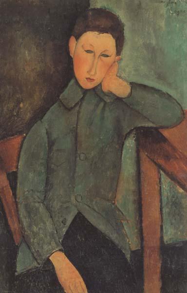 Amedeo Modigliani Le garcon a la veste bleue (mk38) China oil painting art